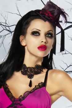 5-teiliges Teuflisches Vampir-Kostüm