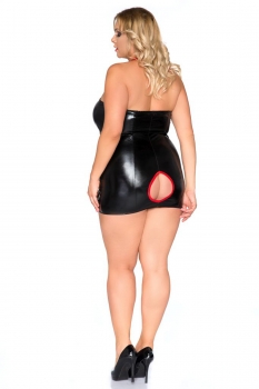 Neckholder-Kleid aus Wetlook