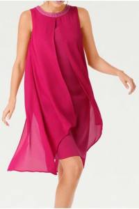 Cocktailkleid pink in Lagenlook