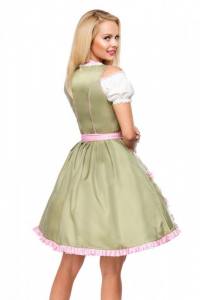 Dirndl-Kostüm mit Kleid & Blumenschürze