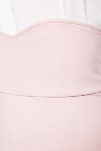 Marlenehose rosa mit hohem Bund