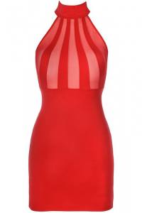 Neckholder Minikleid in Rot von Axami